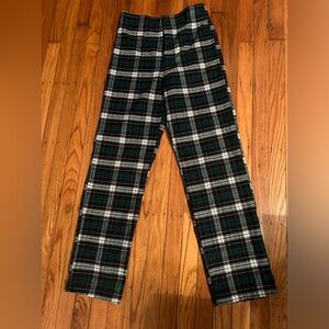 John Galt High waisted plaid pants